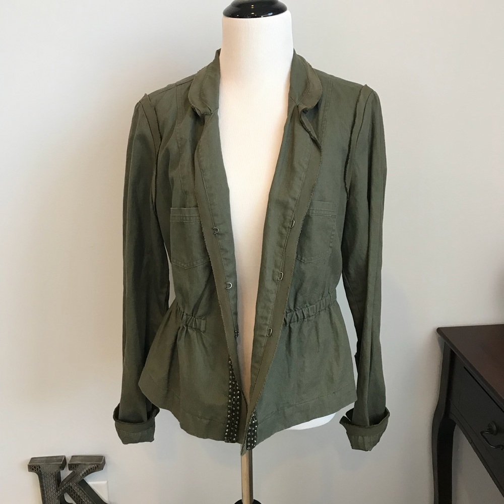 Steffen Schraut olive jacket size 40 NWT 🎉HP🎉